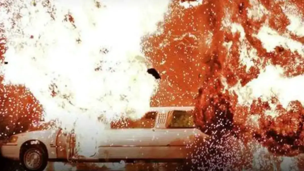Vince mcmahon limo explosion